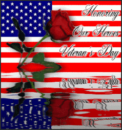 Honoring Our Heroes Veterans Day GIF Image