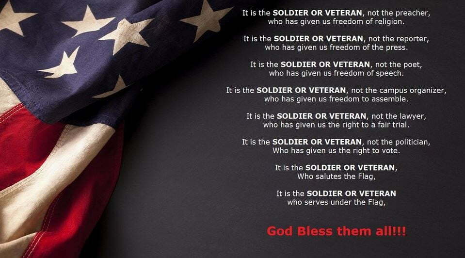 Awesome Veterans Day Quotes Thank You Sayings