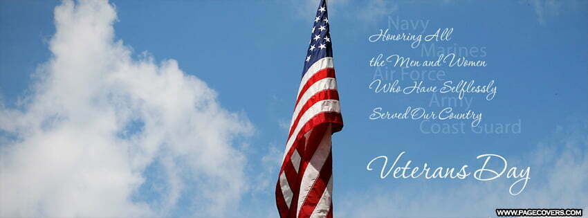 Veterans Day Pictures for Facebook Cover Image