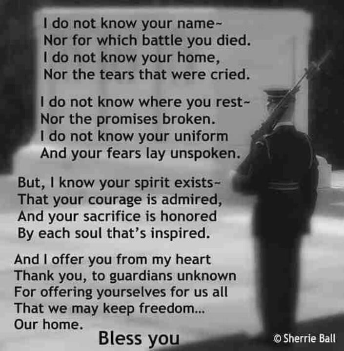 Veterans Day Poems for US Soldiers
